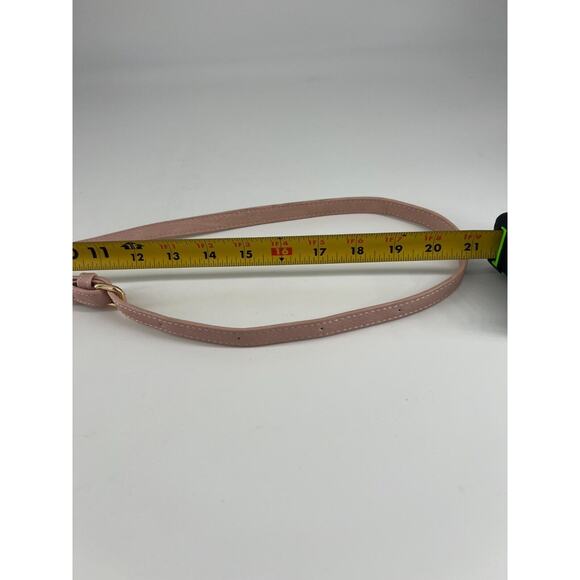 Urban Expressions Pink Vegan Leather Crossbody W/ Gold Toned Hardware Bag - Picture 9 of 12